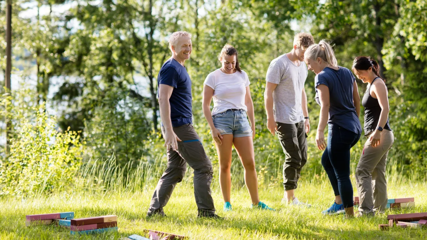 Freunde im Wald