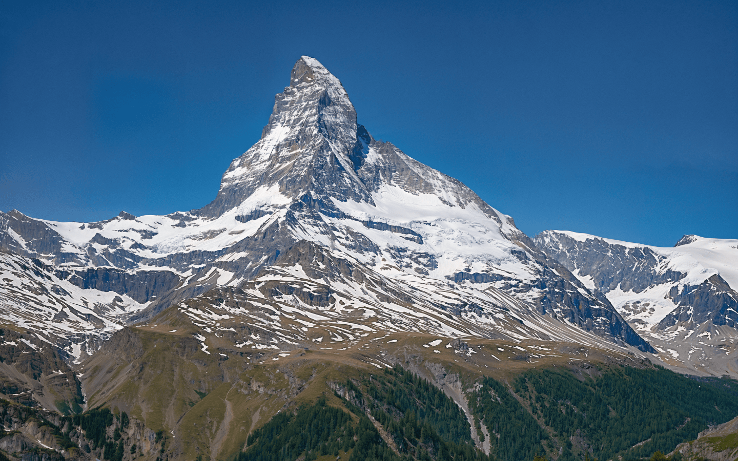Matterhorn (KI) Klimawandel vorher