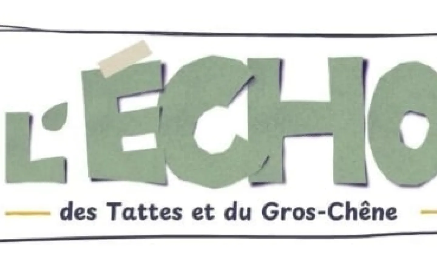 Logo der Schulzeitung L'Écho